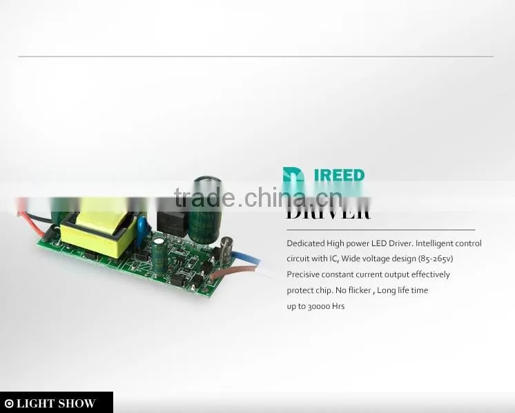6W Square Led Surface LED Panel Light Super Bright with LED Driver AC 110-240V