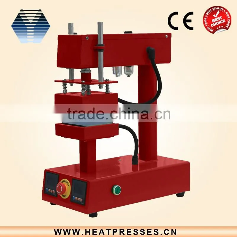 Double Heating Plates Pneumatic Rosin Press in Russia