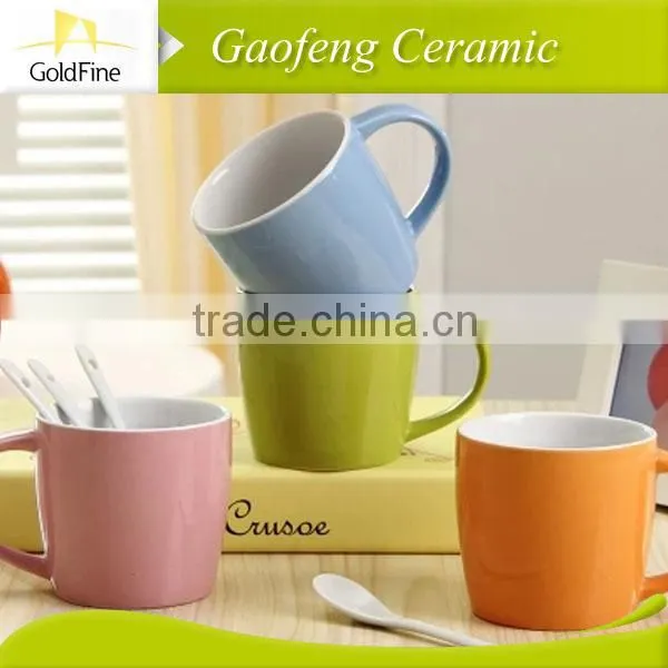 stoneware full color coffee mug