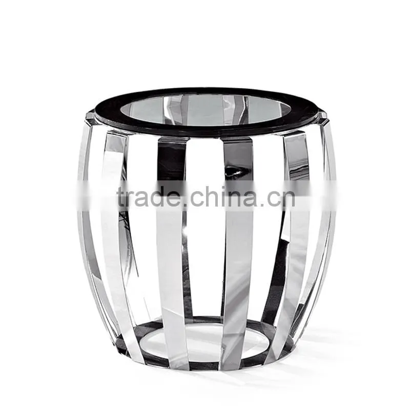 KTV modern table metal round tea table