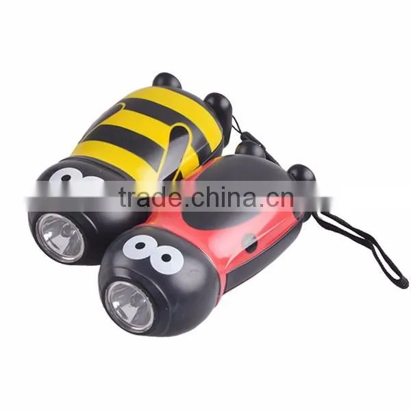 Hote Sales Animal Shape Torch Hand Crank Torch Light