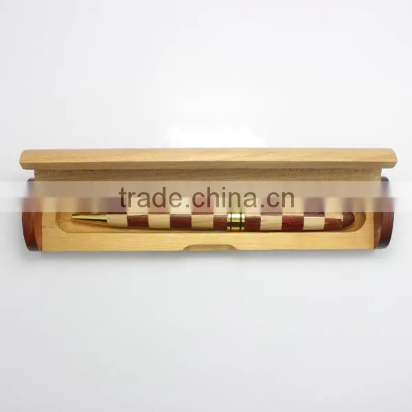 Hot selling wooden pen wooden case wooden pen standerd
