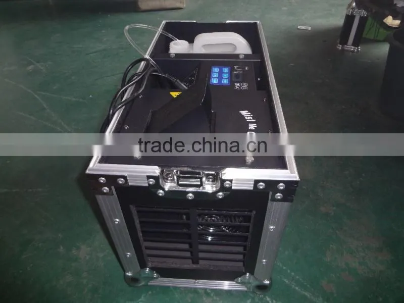 Stage 2000w haze machine DMX512 / Remote control hazer powerful 2000w mist fog machine with Flightcase