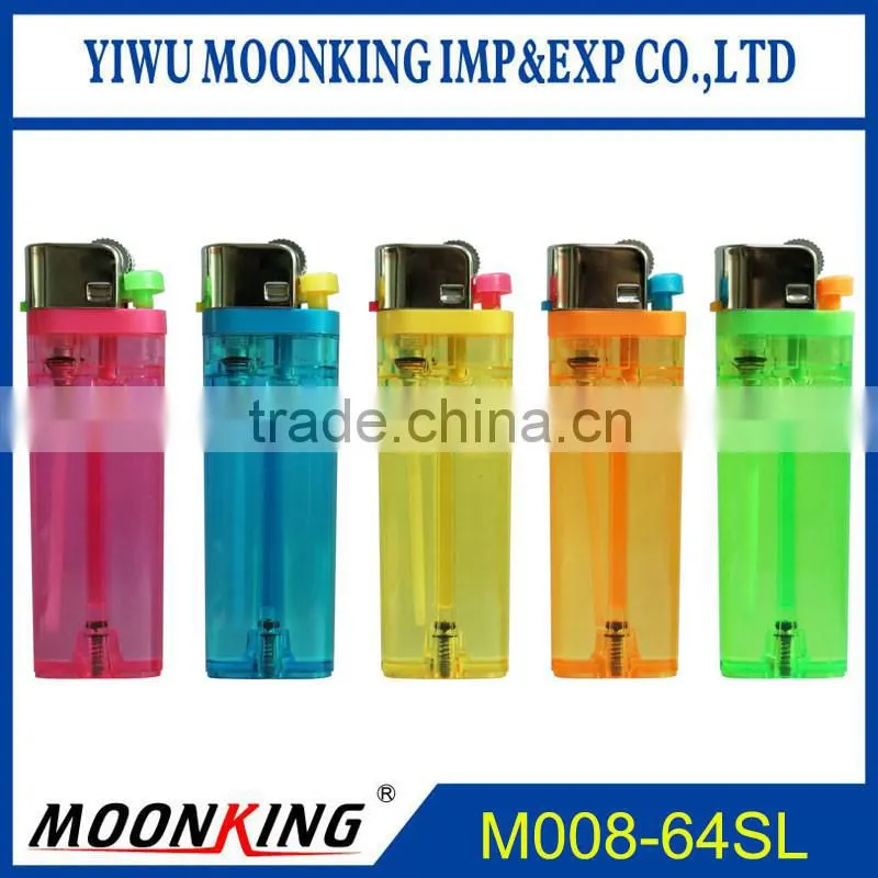 Good quality pass 65degree gas refillable cigarette lighter flint lighter with ISO 9994 certificate