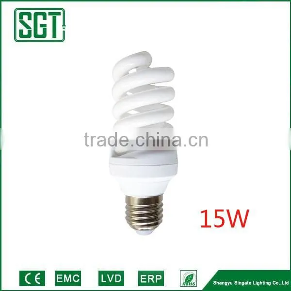 Compact Fluorescent Lamp E27 Full spiral Energy saving lamp
