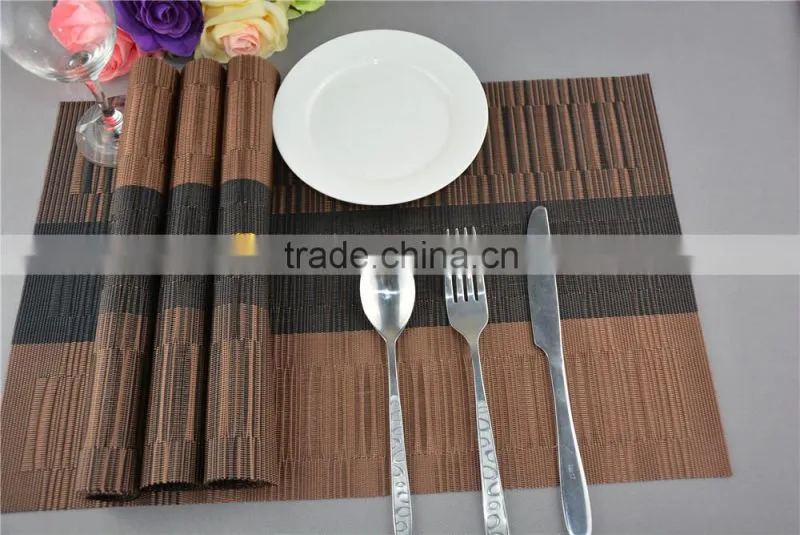 PVC insulation kitchen placemat table decoration washed clean breakfast lunch dinner
