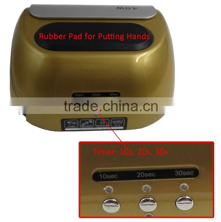 2016 year high quality 18K CCFL nail lamp 48w ccfl uv led lamp with CE&ROHS
