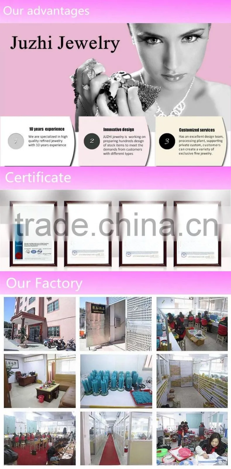 2016 hotsale in China 24k gold jewelry for gold leaf, chinese 24k gold leaf jewelry