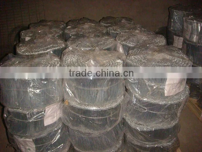 Low price double Black Loop Tie wire and Galvanized loop wire( supplier)