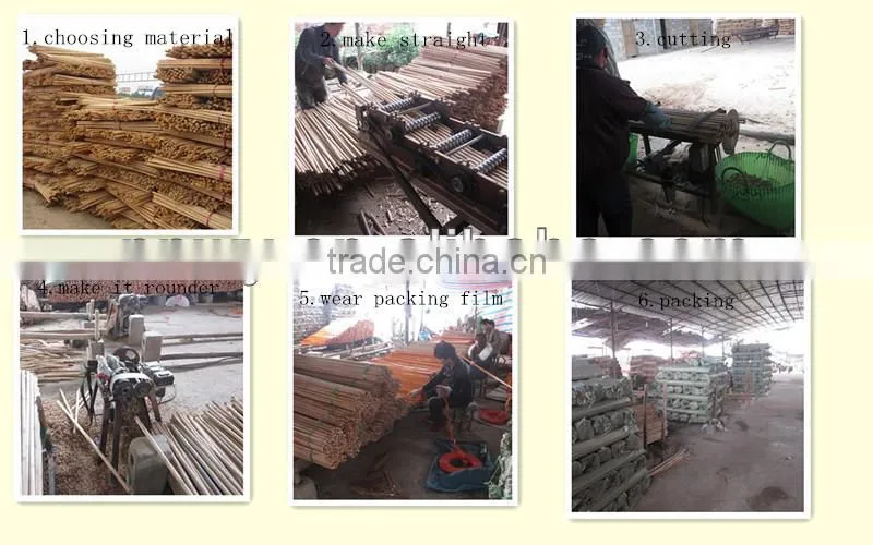 factory offer natural wooden mop handle