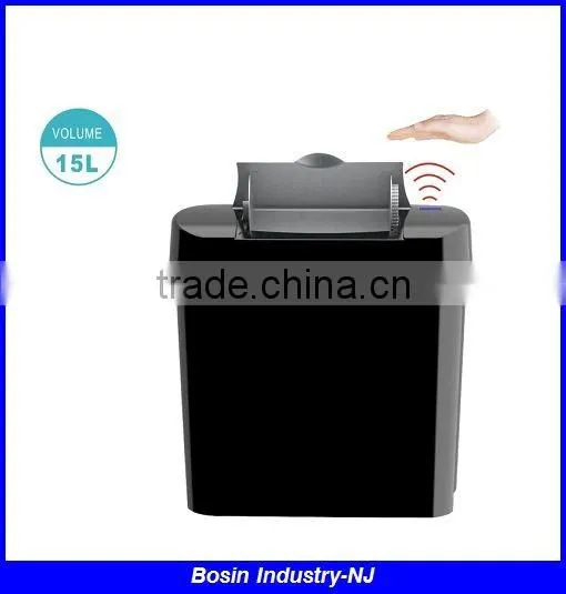 outdoor plastic sensor trash bin