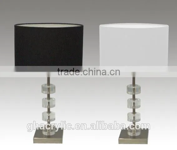 Customized size acrylic modern lampshade classic color dome lampshade