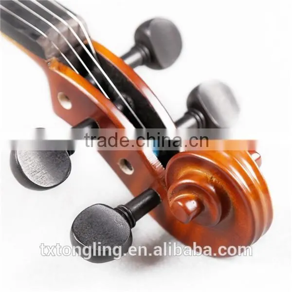 Universal Flamed With Ebony Accessories Violin Making 4/4 Size TL001-2