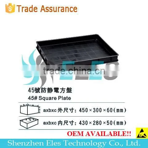 530*370*205mm size corflute plastic box made in China