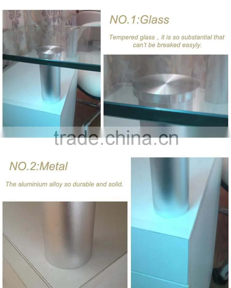 white manicure table UV lamp table for manicure stores