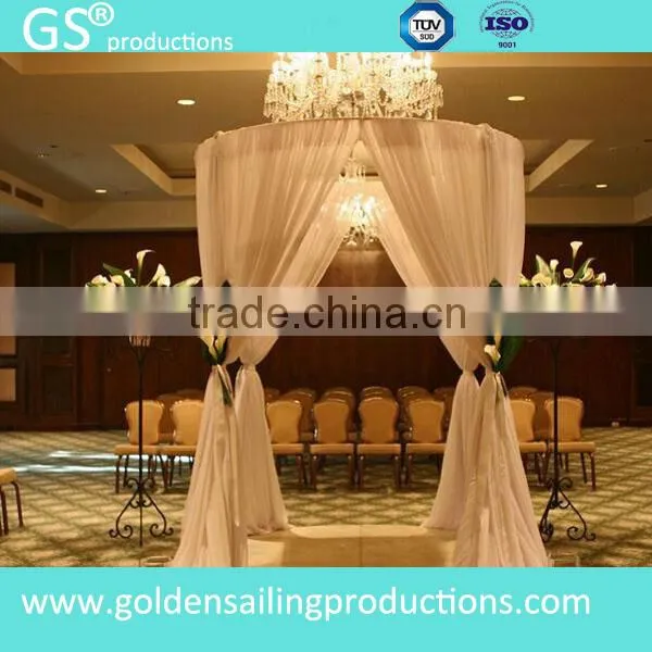 aluminum pipe and drape for wedding backdrope decoration