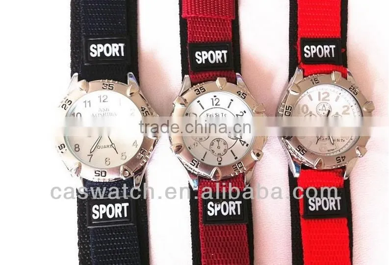 Fashion woven sports watch for kids