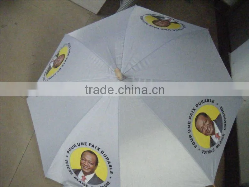 Printed umbrella for election
