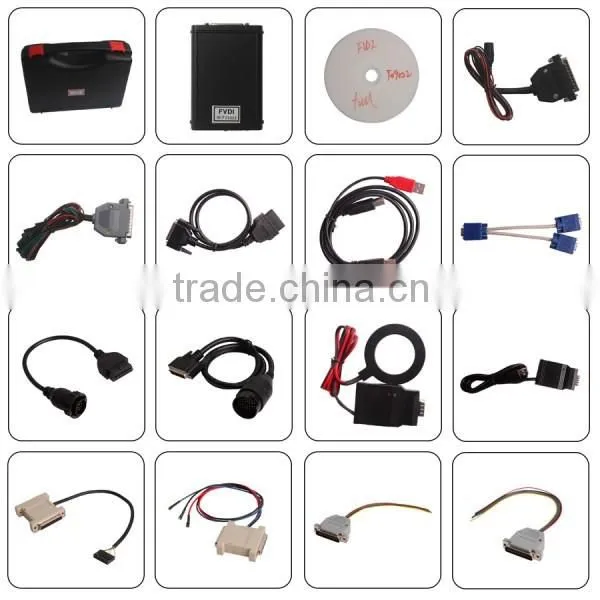 Factory price!!!2016 FVDI Full Version (Including 18 Software) With One Year Using Limitation With USB Dongle