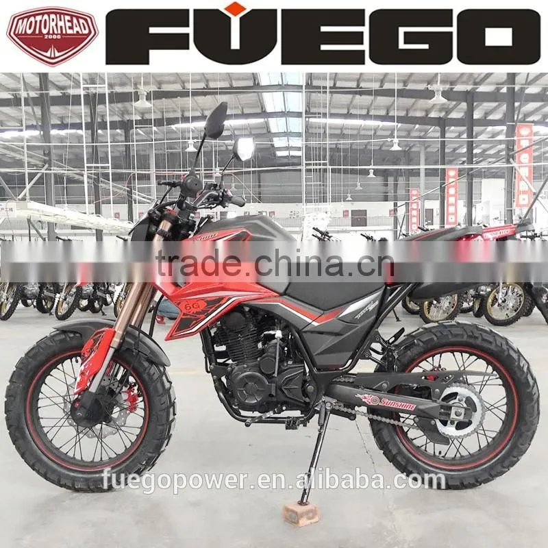 Dual Sports Motorcycle 250cc International Gears 6Speed With Inner Balancer Shaft Engine
