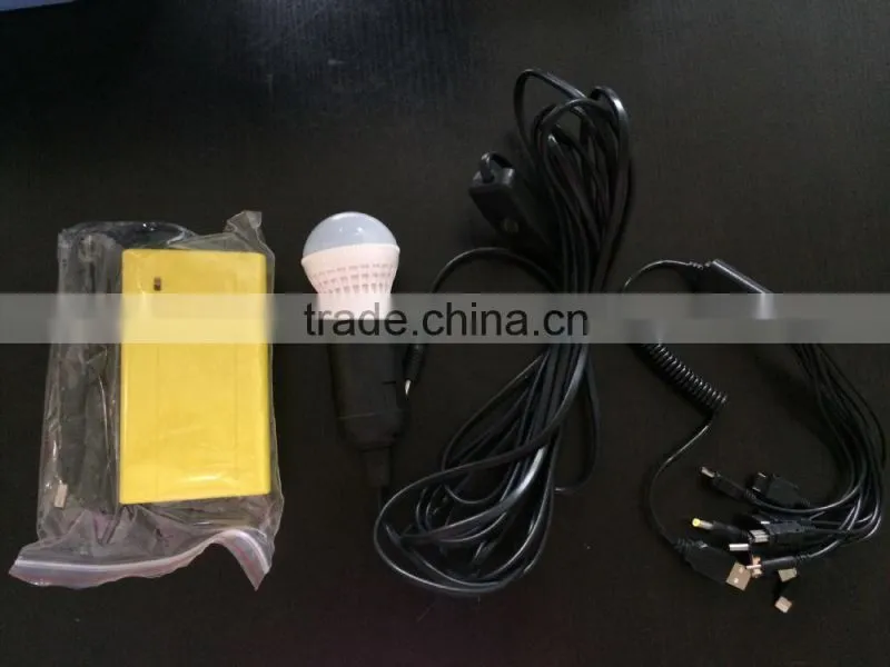 Canton fair 2015 usb battery 12v 20ah solar power station