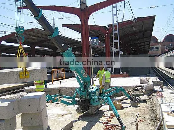 3Ton Mini Crawler Crane Truck