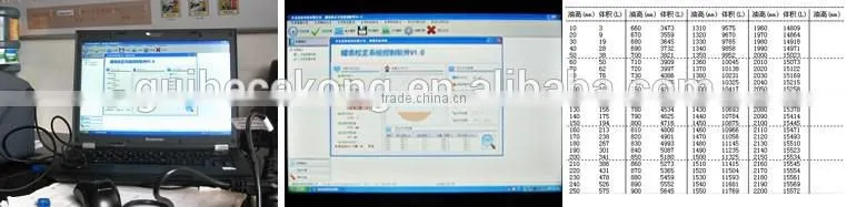 Guihe High accuracy petrol station diesel pump calibration machine/ tank calibration system