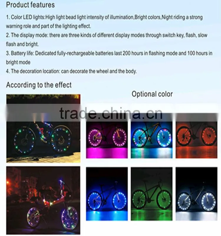 Monkey Bicycle wheel Light Full Color LED Light