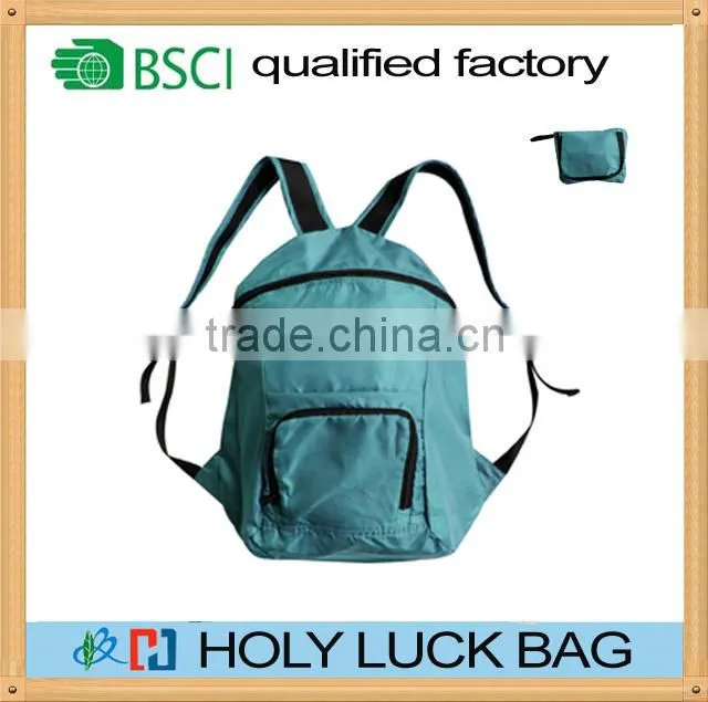 fashion school backpack foldable 2015 HL-PB170