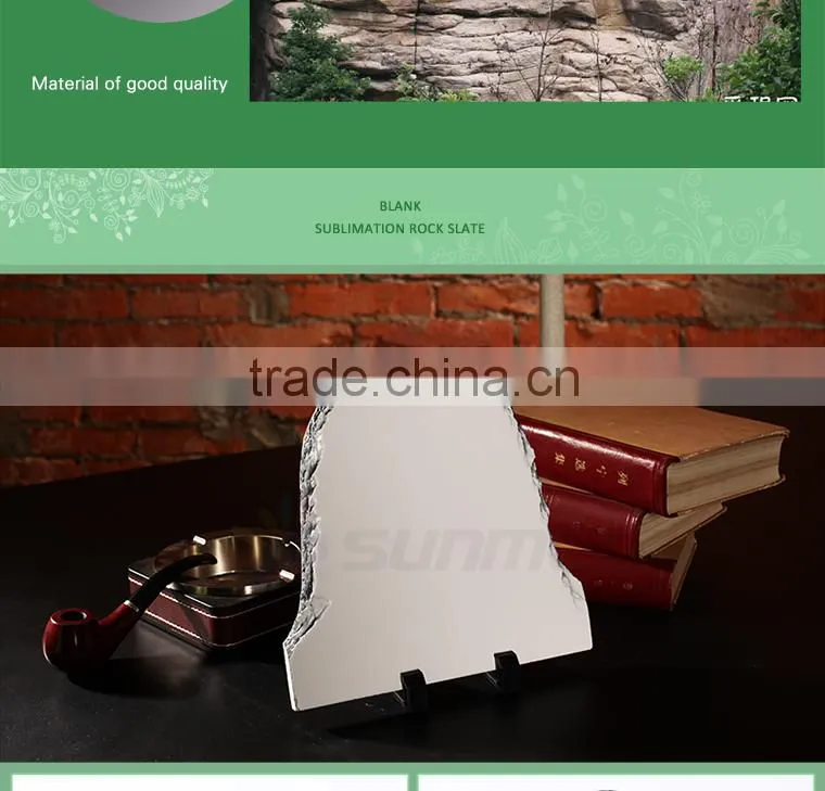 Sunmeta factory directly 3D sublimation blank rock photo SH02 20*20cm