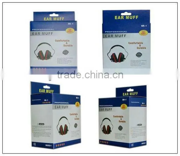 2016 professional supply sound prooof Ear Muffs hearing protection headband ear muffs chemical ABS ear muffs for Sales
