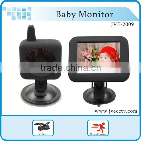 JVE-2009 High Quality Baby Monitor,2.4ghz IR Night View Audio Transmission Wireless Baby Monitor,With Motion Detecion