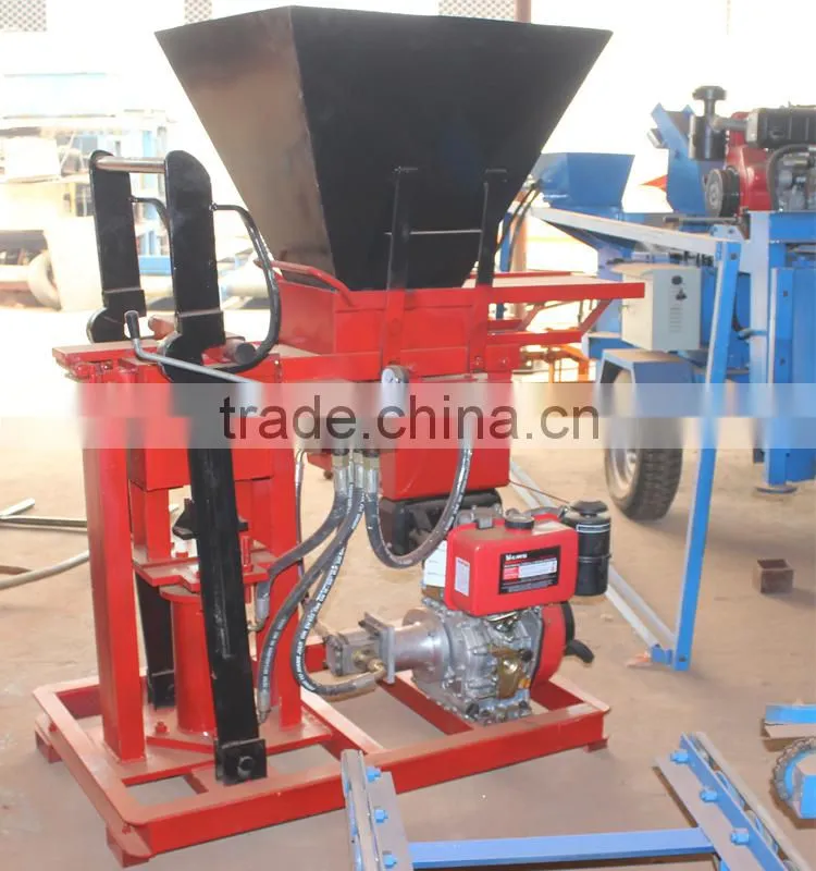 WT1-25 Interlocking Brick Machine