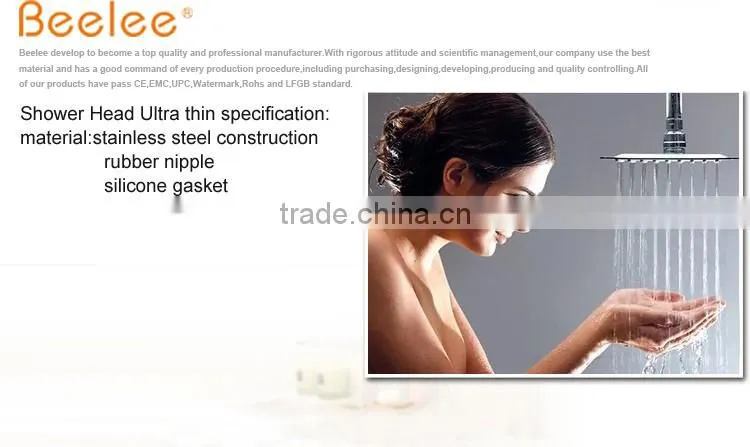 Bathroom accessories filtered shower heads rotating shower head stainless steel shower head