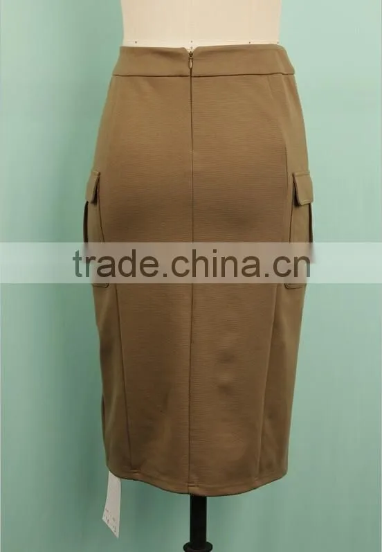 2016 New design short skirt models women's elegant tight pencil skirt