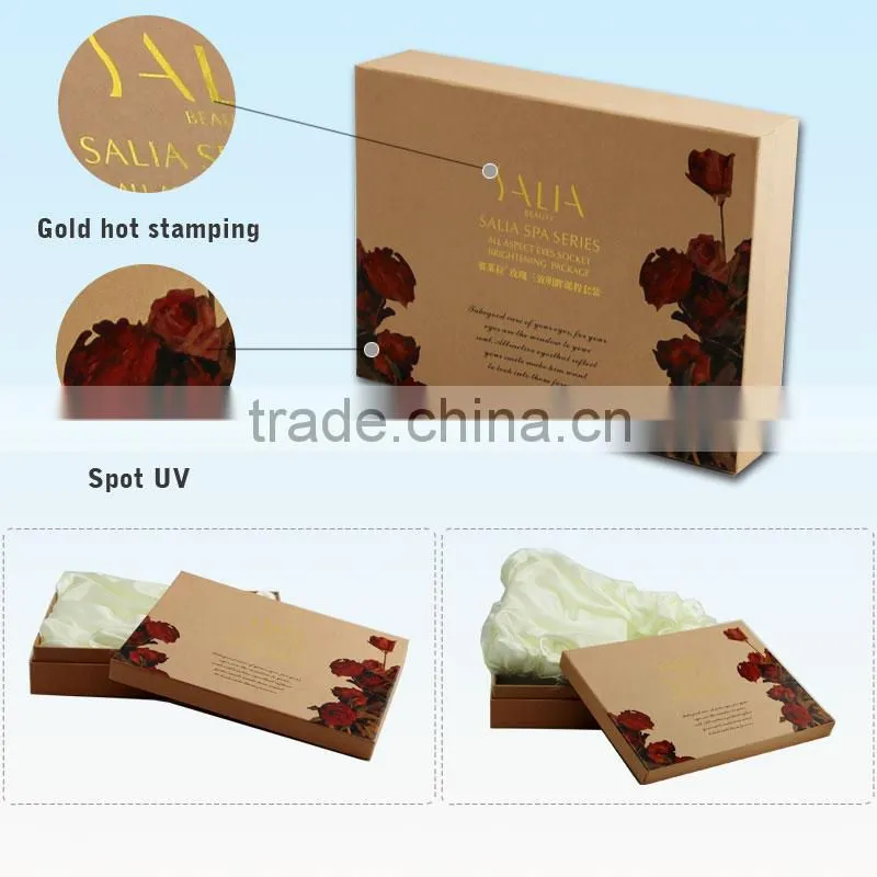 Recycled Professional Fashion Handmade Cosmetic Box
