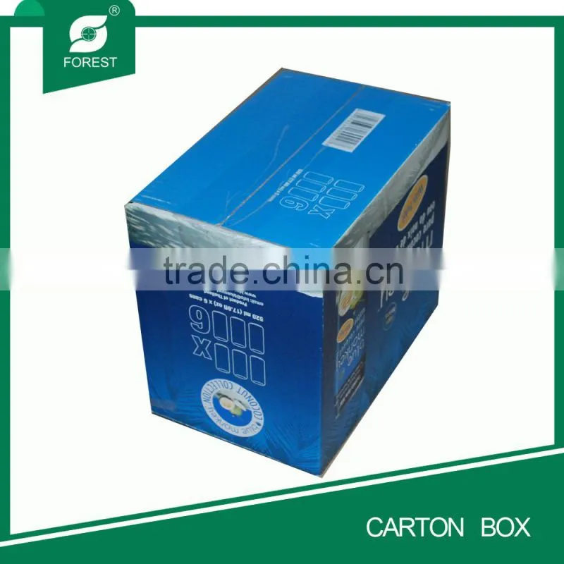 2015 NEW DESIGN BLUE CARDBOARD BOX EP556560212