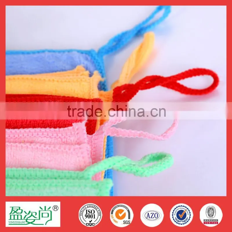 China Supplier 2015 Wholesale Jacquard Bamboo Clean Towel Quick Drying Square Kitchen Towel