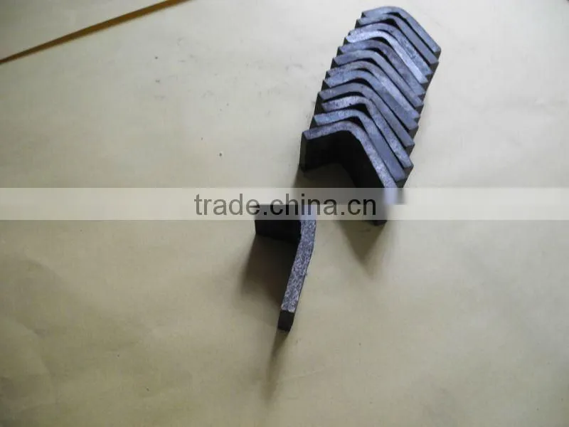 L shape molybdenum slab for furnace