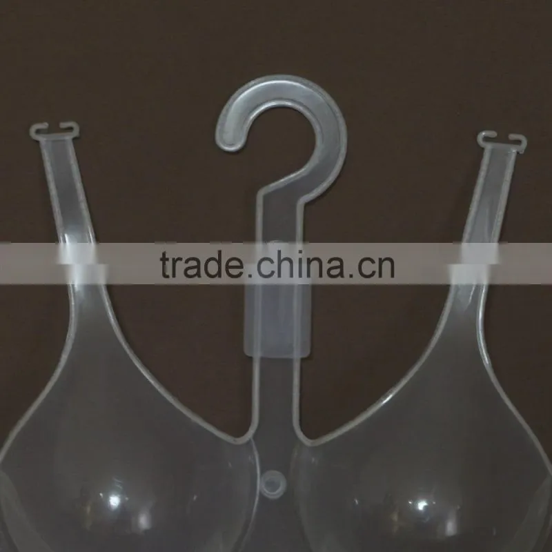 hanging transparent female bra/bust/underwear mannequin for sale with hook