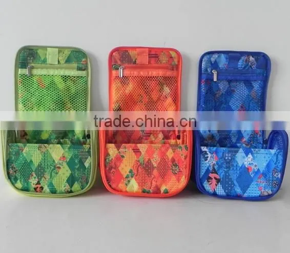 300D polyester Hanging travel men's cosmetic kit