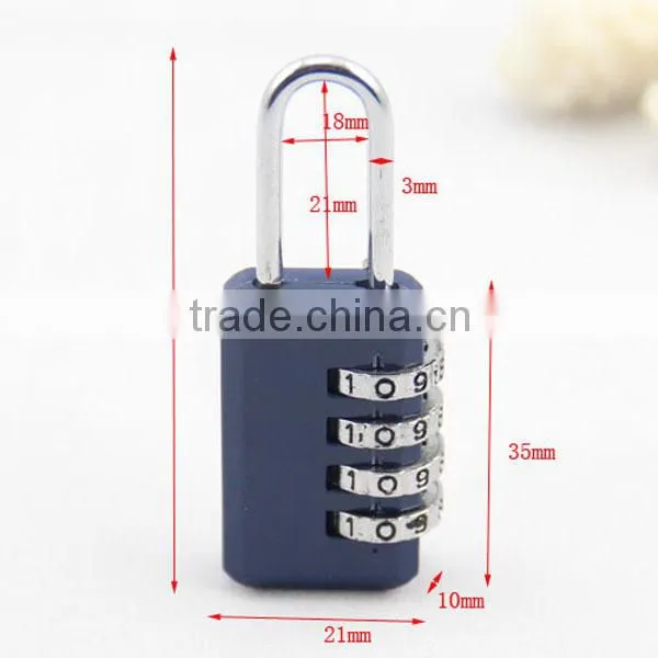 Popular 3 digital combination padlock/oem lock with more styles Silver Smart Digital Combination Padlock