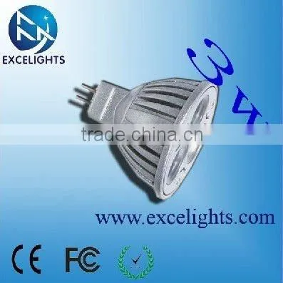 high power ce and Rohs 3w LED spot lamp