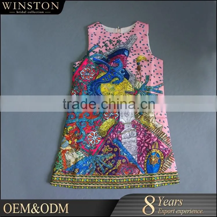 Best Quality Sales for short sleeve medium girl dress