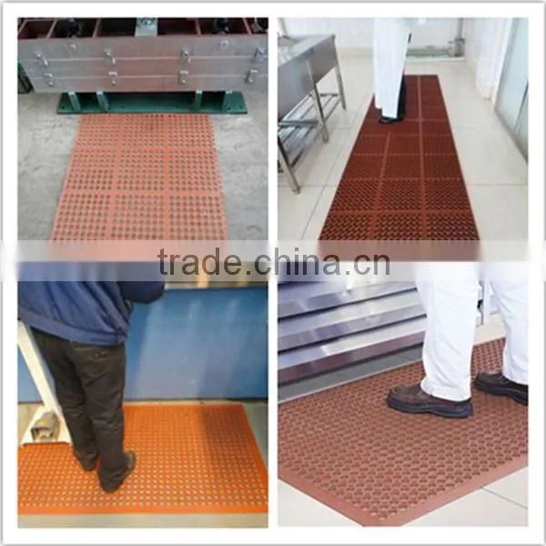 Industry supplier of anti slip durable rubber door mat