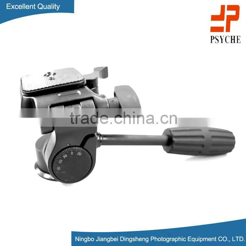 Tripod 3-way Pan Head head with quick release plate DS-003H