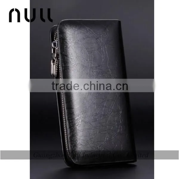 classiacl expandable natural metallic long wallet leather purse