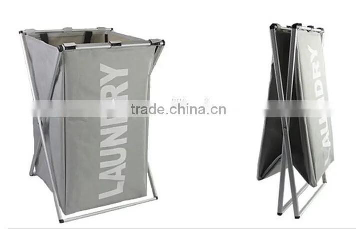 600D Oxford cloth durable Portable and Folding Dirty Clothes basket,Garment Laundry basket closed