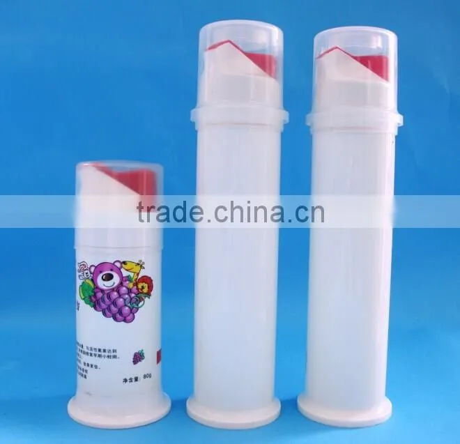 50ml matte black plastic airless bottle, plastic airless pump bottle,