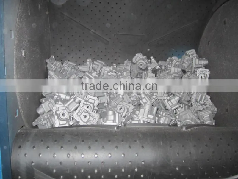 Rubber belt shot polishing machinery/sand blasting machine for forging burnishing /blasting equipment